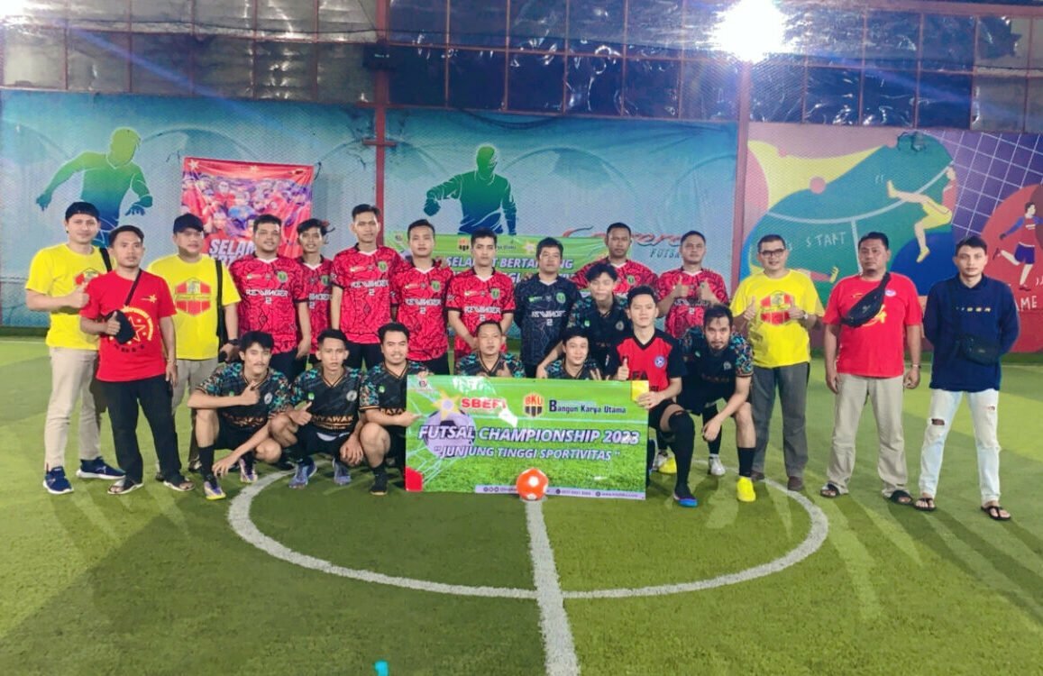 Futsal Championship 2023: KSP Bangun Karya Utama Mendukung Semangat Olahraga Karyawan PT. Ecopaper