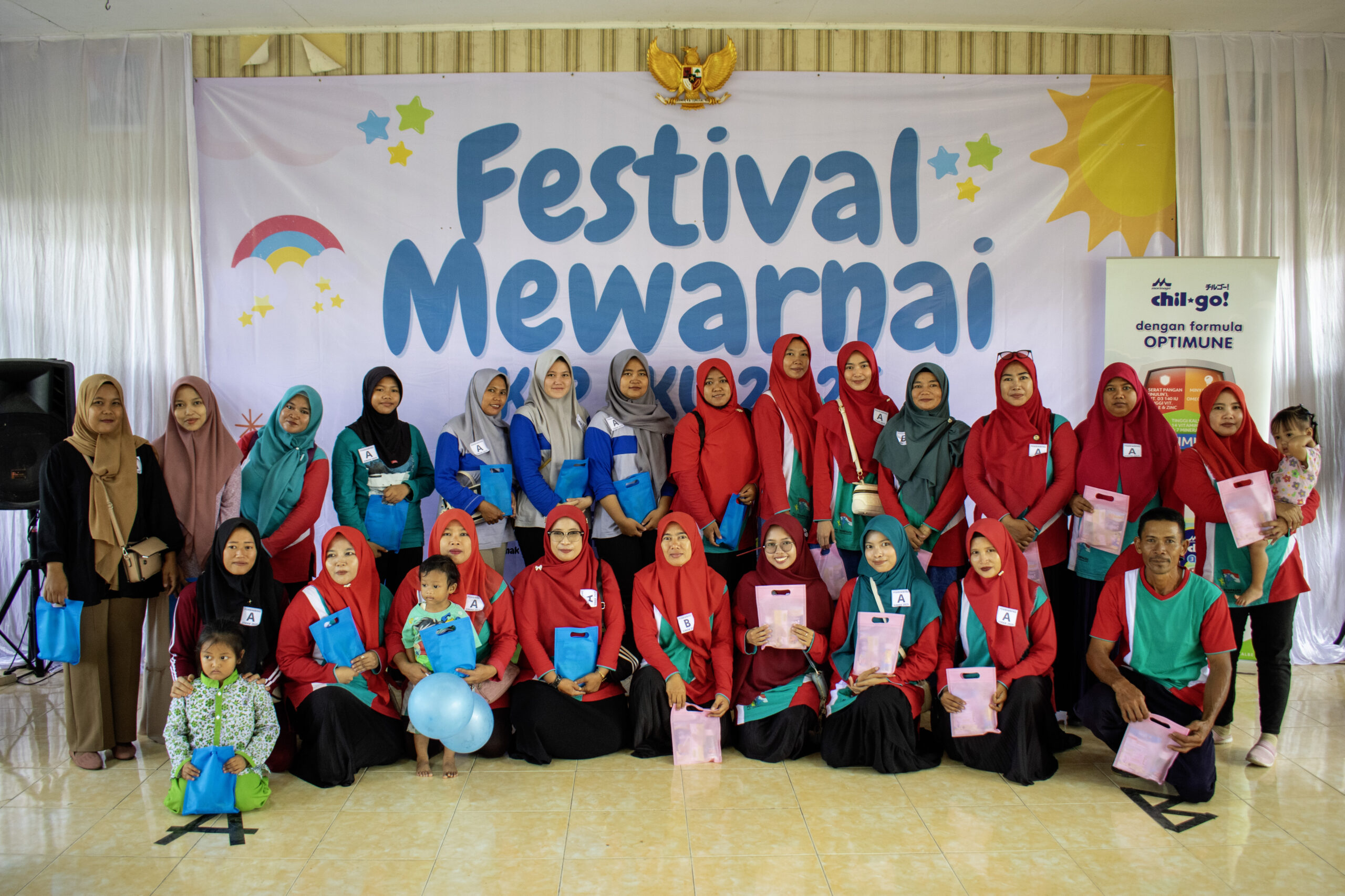 Tak Kalah Seru! Festival Mewarnai #2 KSP BKU 2025 di Legon Kulon Tetap Ramai