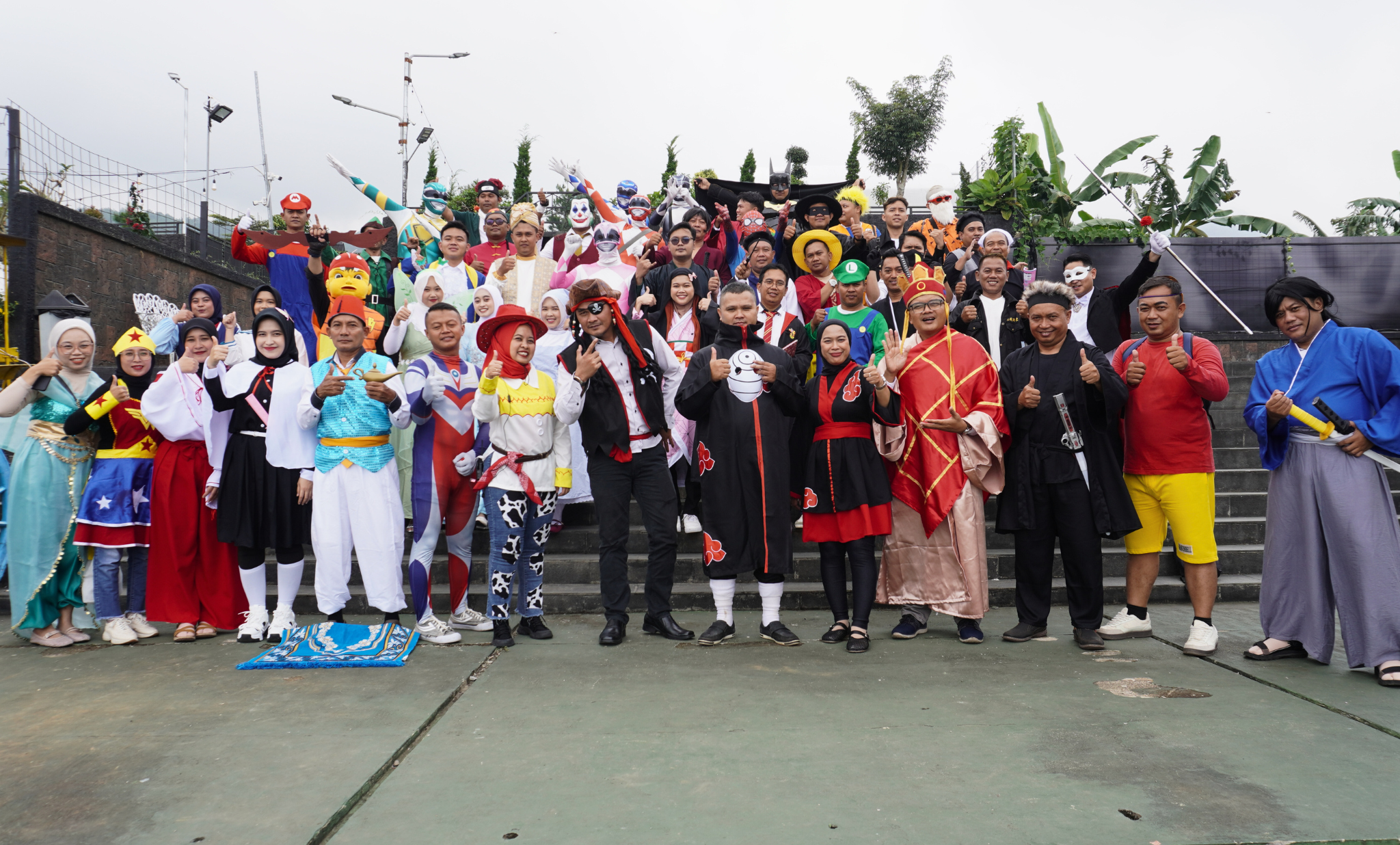 Unik! Kick Off 2026 KSP BKU Tampil dengan Konsep Cosplay Super Hero dan Anime
