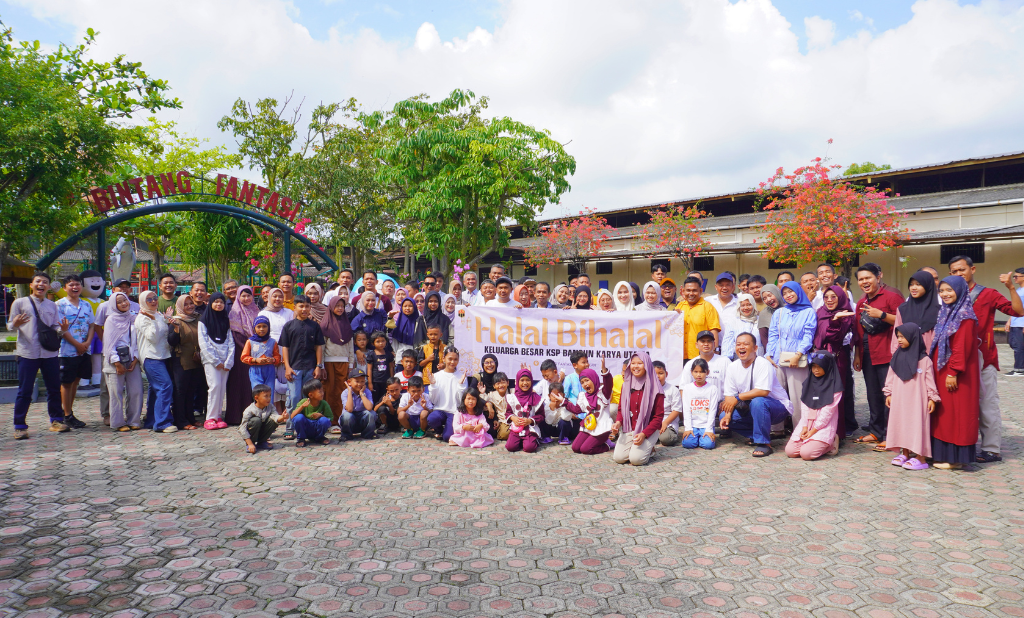 Halal Bihalal Keluarga Besar KSP BKU, Pererat Silaturahmi Karyawan dan Keluarga di Bintang Fantasi Pamanukan